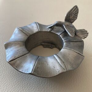 Seagull Canada Pewter Candle Holder